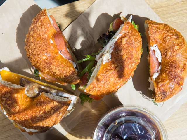 Tilly Bagel Shop by Sammy Faze