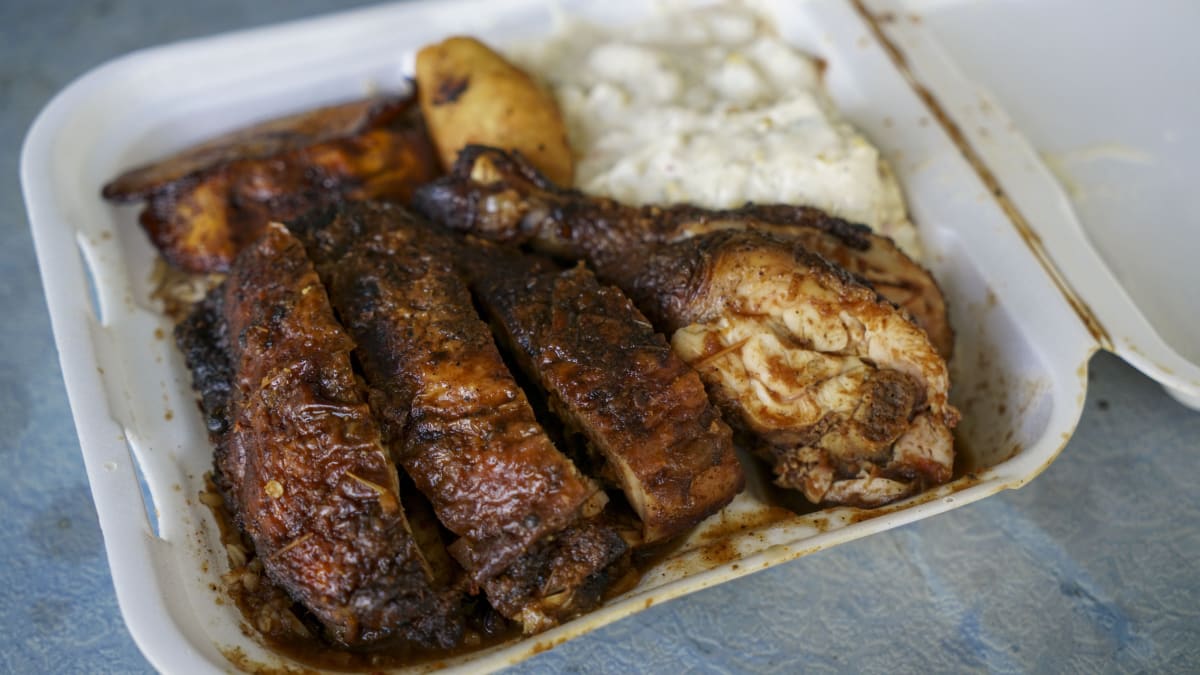 Country Style Jamaican Restaurant Review Inglewood Los Angeles