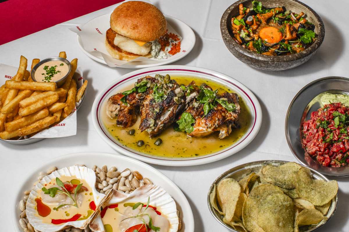 Belly restaurant or food