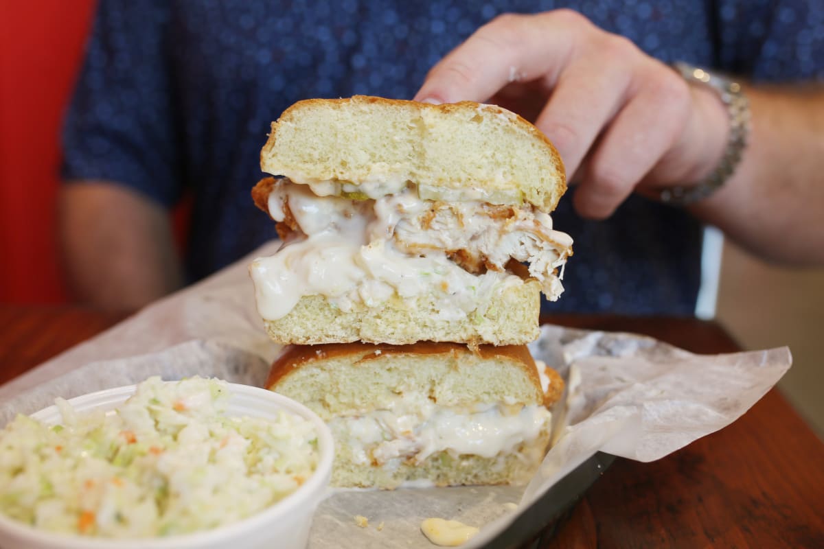 Big Shake's Hot Chicken & Fish Review The Gulch Nashville The