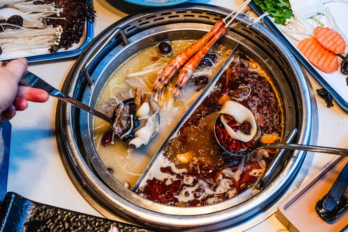 Happy Lamb Hot Pot Review International District Seattle The