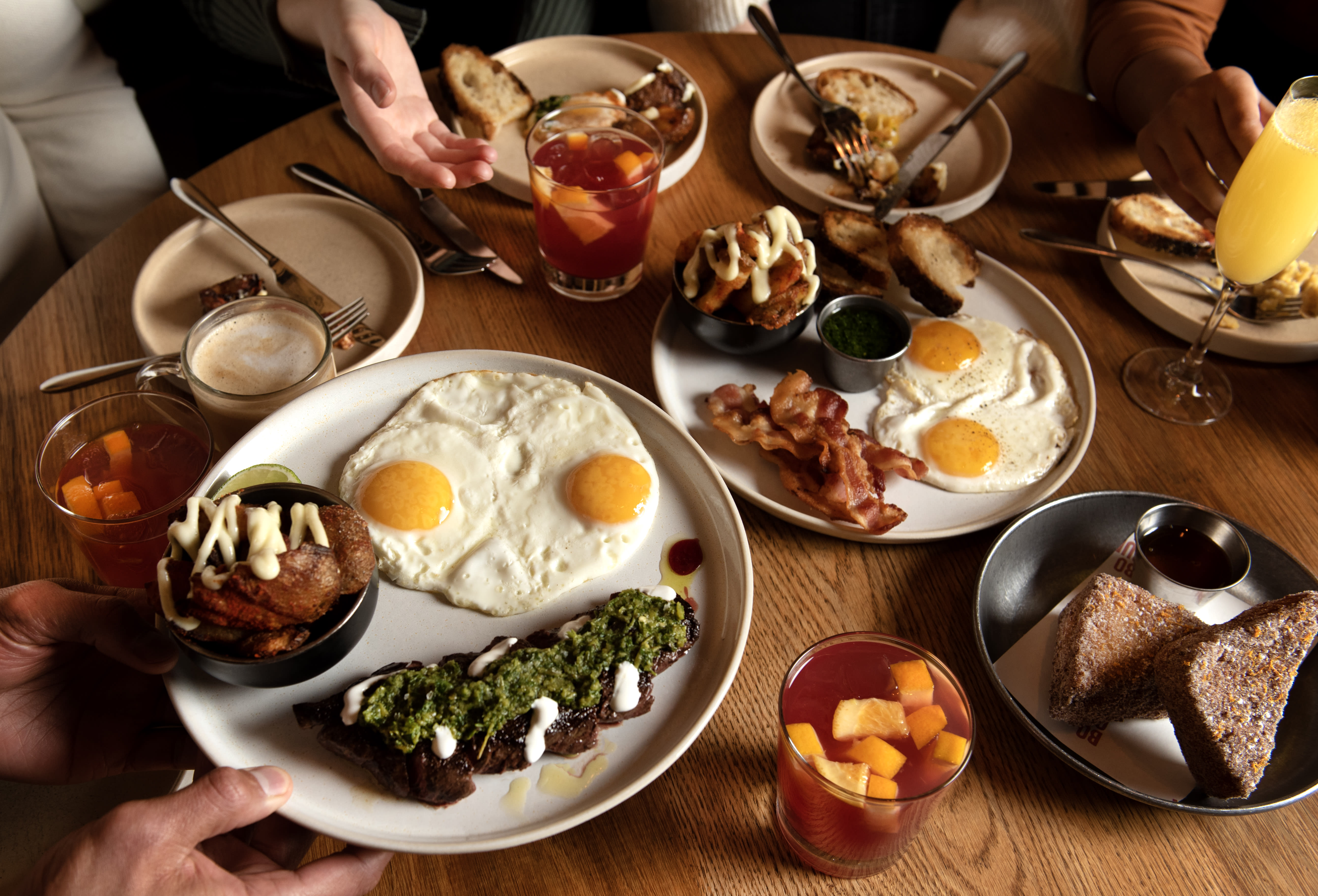 This Detroit Brunch Spot Serves Gigantic Mimosas To Share With