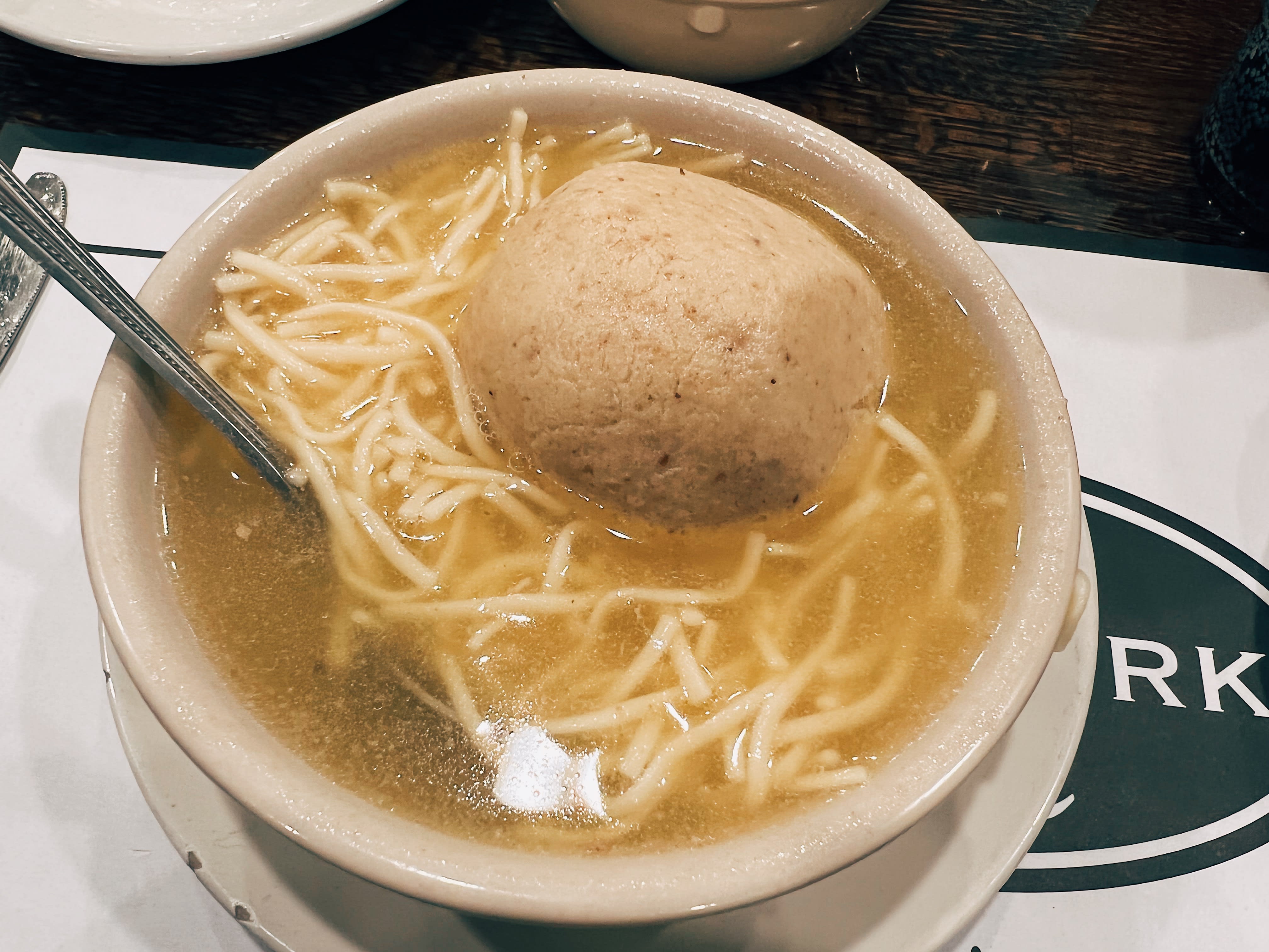 A Taste: Matzoh Ball Soup at Ben's Deli - New York Food Journal