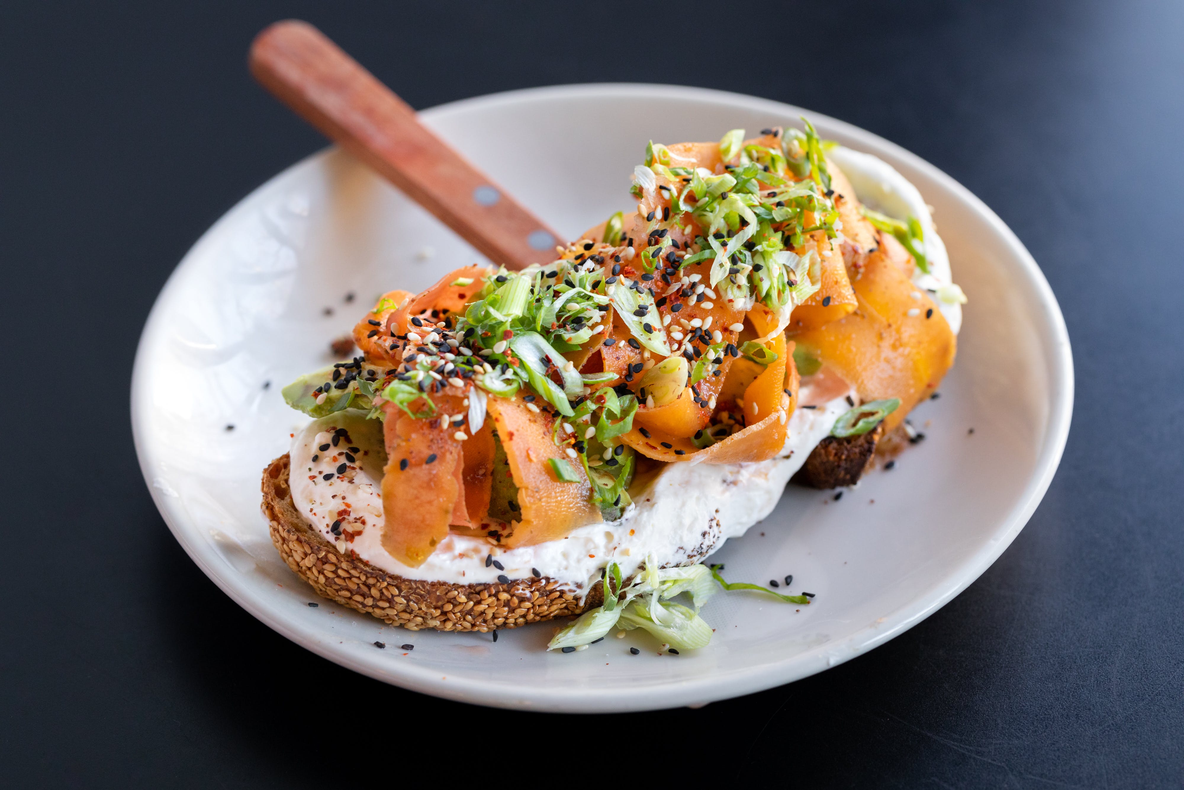 Avocado Toast from "Sqirl", Los Angeles, California