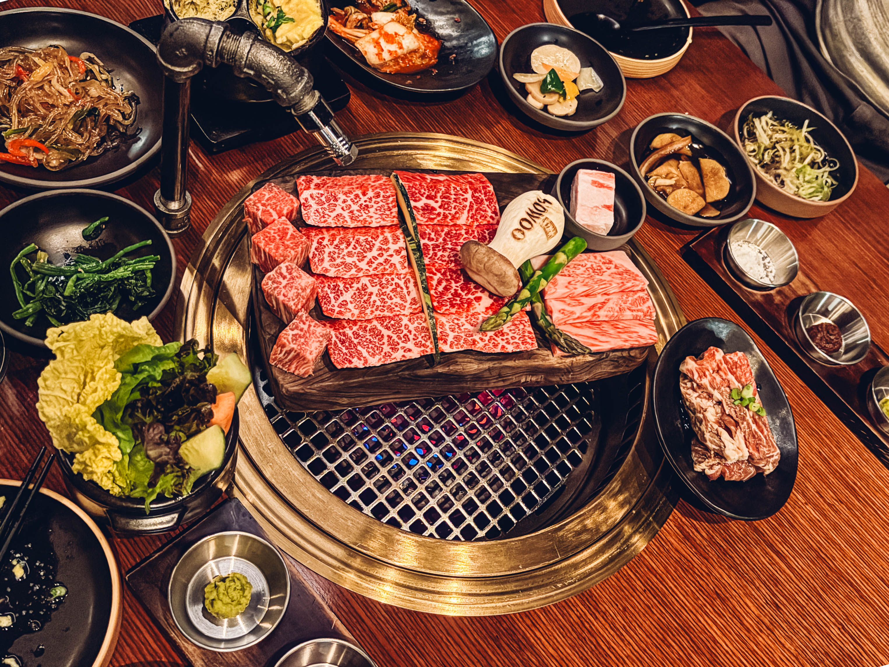 Designer beef barbecued in very stylish digs at Howoo - Review - New York -  The Infatuation