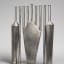 Gloria Kisch, Hanukkah Lamp Untitled (Menorah II), Stainless steel, 2005 - Thumbnail 2