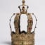 George Kahlert the Younger, Torah Crown, Silver: chased, pierced, cast, and parcel-gilt; glass; sheet metal, 1746-58; 1782/83 (date of inscription) - Thumbnail 3