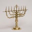 Hanukkah Lamp Dedicated to the children of the Danzig Synagogue Congregation, Copper alloy: cast and punched, 18th–early 19th century - Thumbnail 5