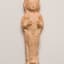 Female Figurine Female Plaque Figurine, Clay: mold-formed, slipped, and fired, c. 1500-1100 BCE - Thumbnail 2