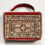 Prayer Shawl Bag, Silver: pierced and engraved; silk and cotton velvet; cotton, 20th century - Thumbnail 4