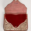 Prayer Shawl Bag, Silver: pierced and engraved; silk and cotton velvet; cotton, 20th century - Thumbnail 1