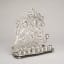 Barukh Shlomo Griegst, Hanukkah Lamp, Silver: cast and hammered, 1924 - Thumbnail 2