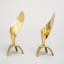 Ludwig Yehuda Wolpert, Sabbath Candlesticks, Brass, c.1957 - Thumbnail 2