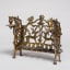 Hanukkah Lamp, Copper alloy: cast, mid-18th to mid-19th century - Thumbnail 2