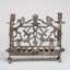 Hanukkah Lamp, Copper alloy: cast, mid-18th to mid-19th century - Thumbnail 1