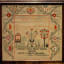 Elaine Reichek, Sampler (Paul Tannenbaum), Embroidery on linen, 1993 - Thumbnail 2