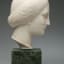 Elie Nadelman, Classical Head, Marble, c. 1910 - Thumbnail 1
