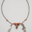 Amulet Necklace, Silver: engraved; coral beads, late 19th–early 20th century - Thumbnail 4
