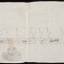 Paula Hofmann Gruenebaum, Torah Binder From the voyage of the St. Louis, Linen: painted, 1916 - Thumbnail 2