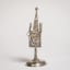 Spice Container, Silver: pierced and cast, 18th century - Thumbnail 1