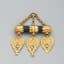 Birth Amulet, Gold: pierced; onyx; pearls, early 20th century - Thumbnail 2