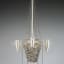 Moshe Zabari, Hanging Sabbath Lamp, Silver: cut-out, welded, granulated; amethyst, 1978 - Thumbnail 2