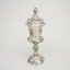 G H, Presentation Covered Kiddush Cup, Silver: repoussé, engraved, 1855 (date of earliest inscription) - Thumbnail 3