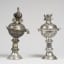 Torah Finials, Silver: repoussé, 19th century - Thumbnail 5