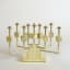 Yaacov Agam, Hanukkah Lamp CandelabrAgam, Copper alloy: cast; ball bearings, c. 1980 - Thumbnail 3