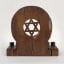 Arnold Zadikow, Hanukkah Lamp, Wood: carved, 1942 - Thumbnail 3
