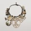 Bracelet, Brass: cut-out; porcelain; cord, 1941–44 - Thumbnail 15