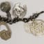 Bracelet, Brass: cut-out; porcelain; cord, 1941–44 - Thumbnail 9