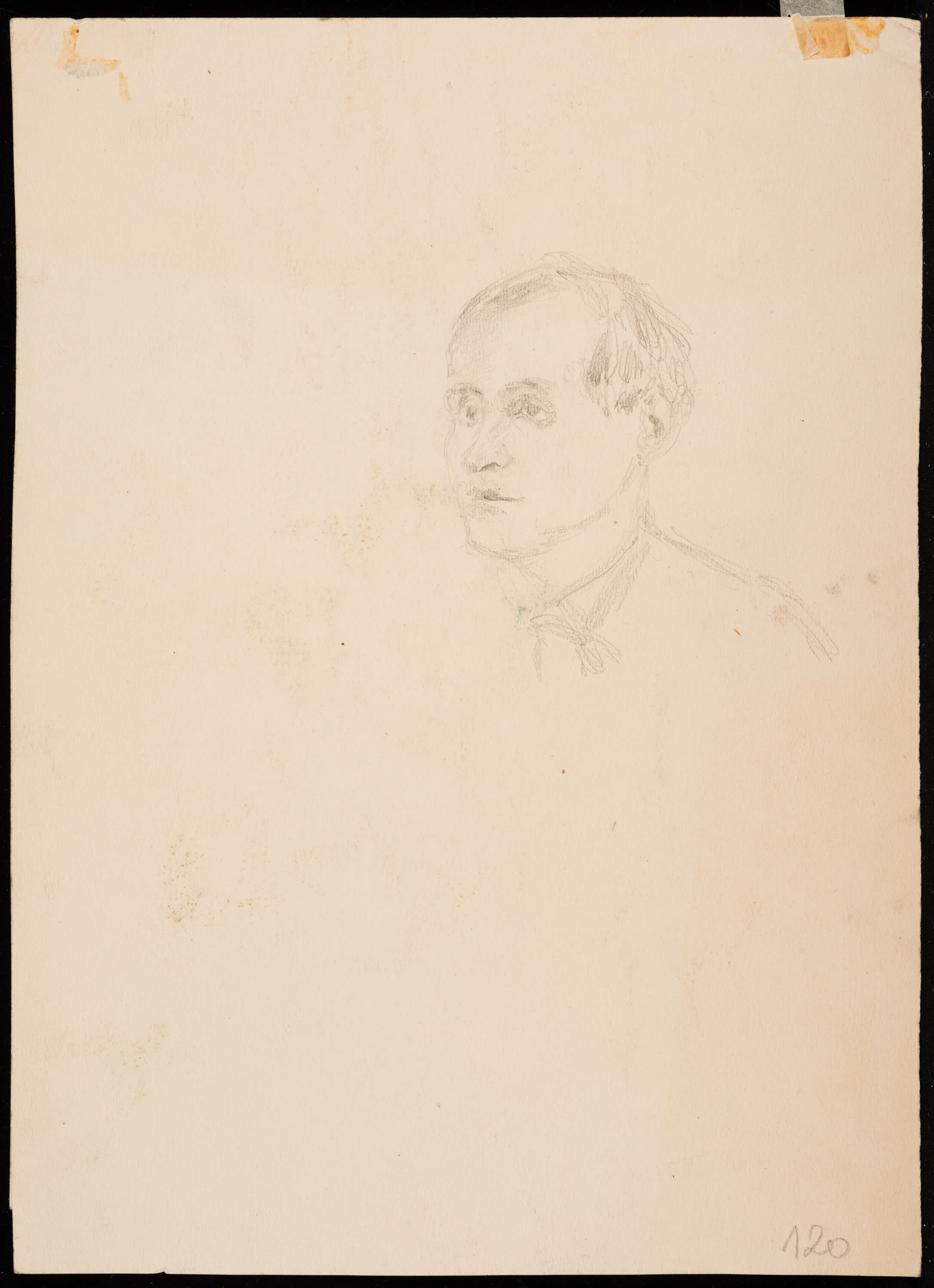 Gertrud Kauders, Untitled, Watercolor and graphite on paper, 1922
