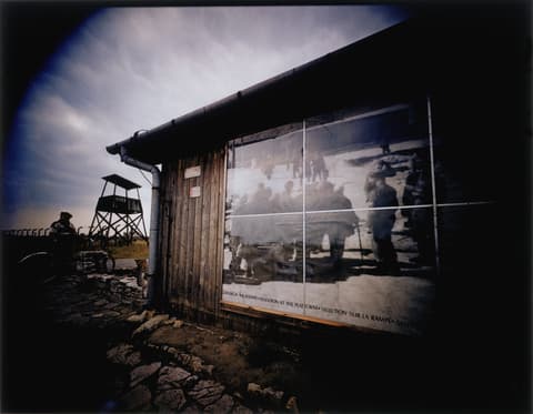 James Friedman, Auschwitz-Birkenau concentration camp, Poland, Dye transfer print, 1983