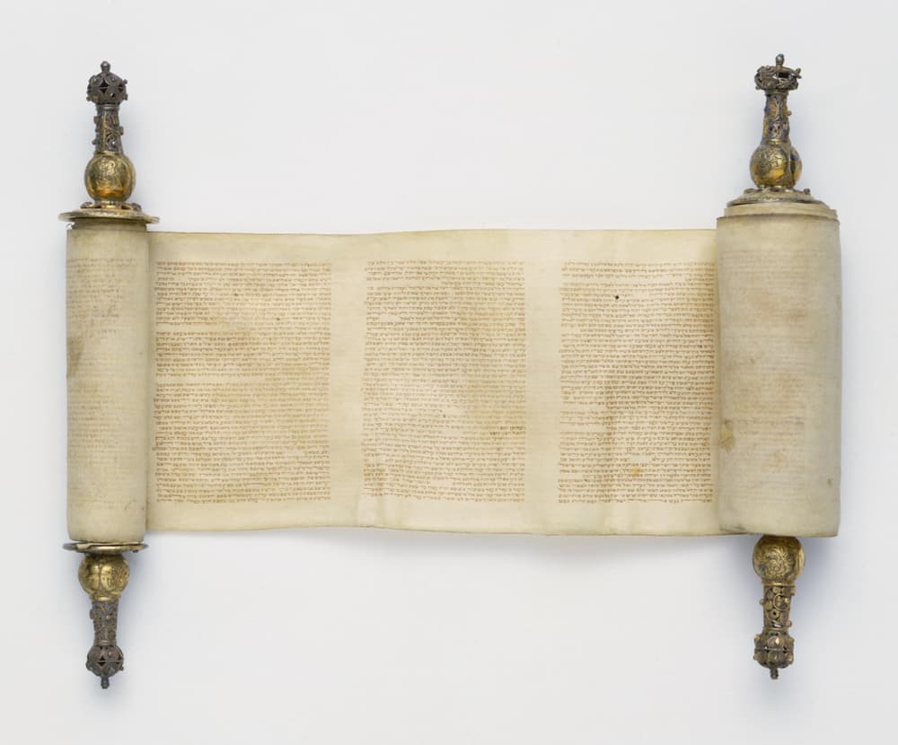 The Jewish Museum - Collection - Torah Scroll and Staves