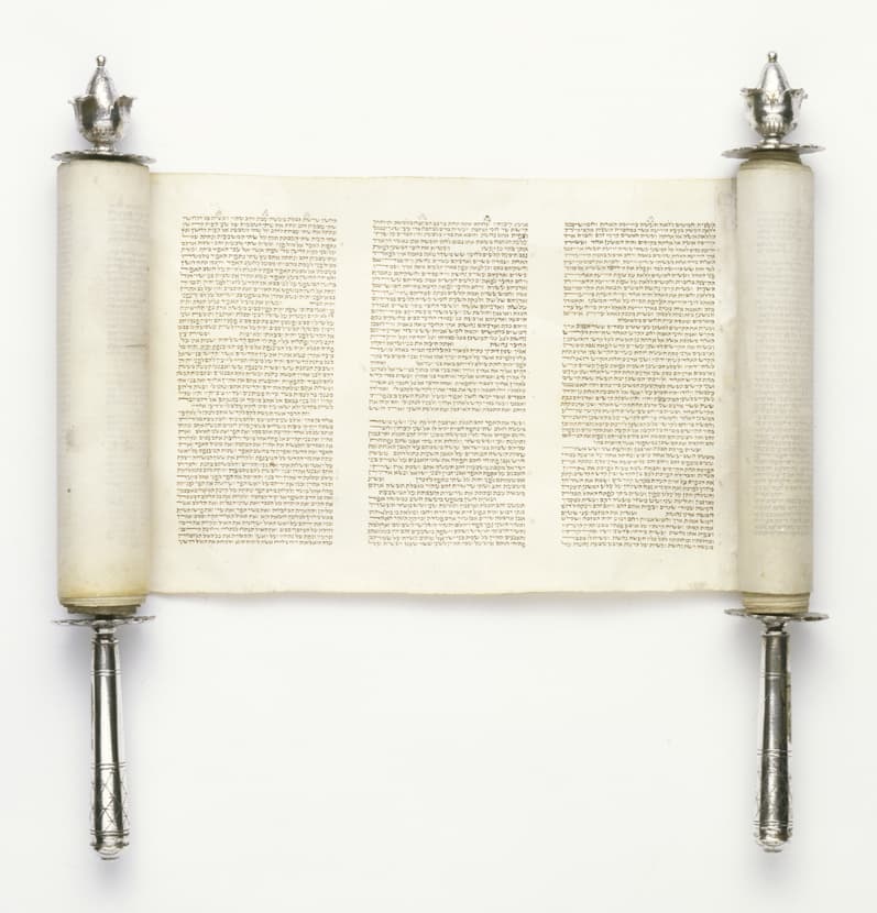 Torah Scroll Fragment - Ziereis Facsimiles