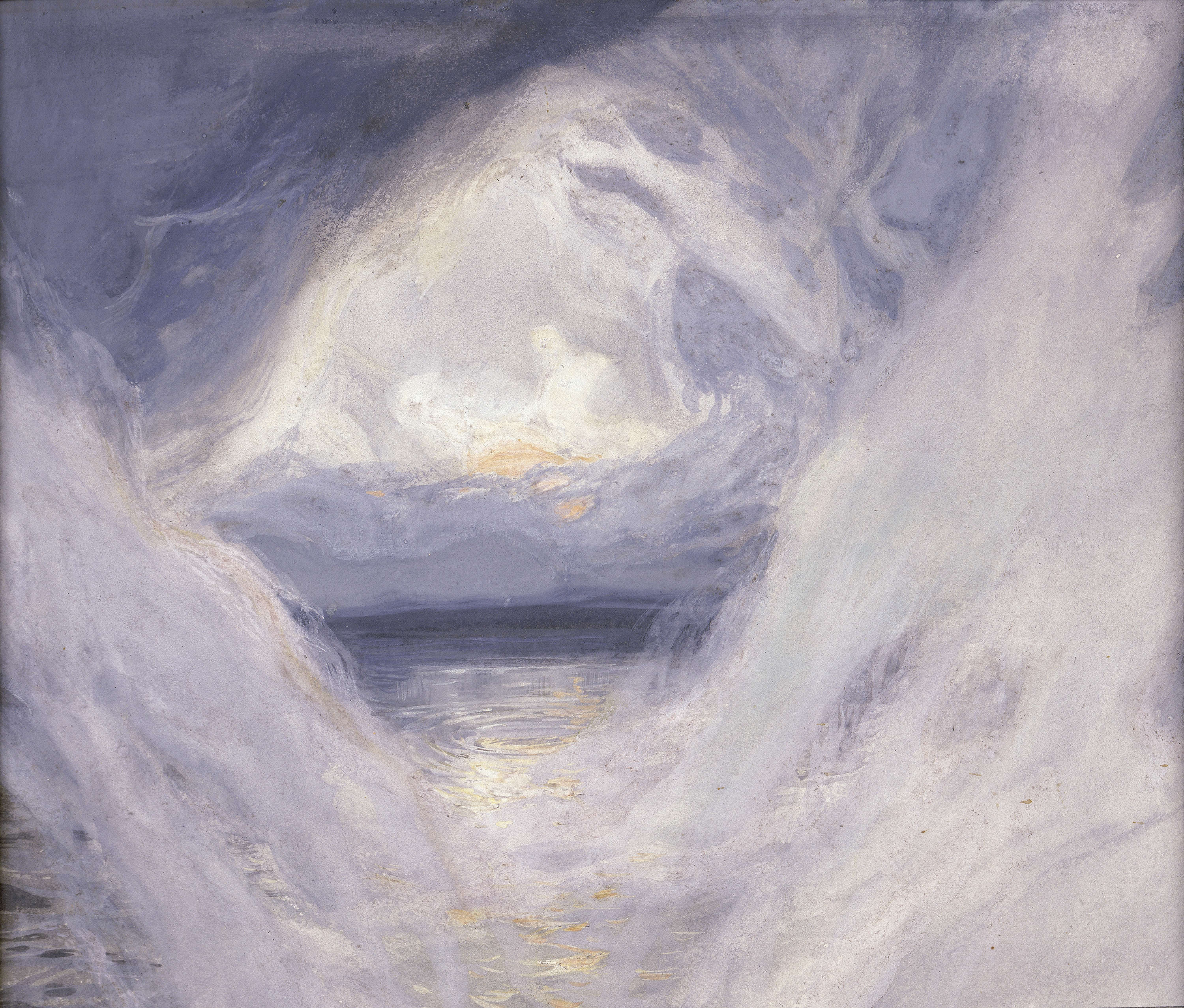 James Jacques Joseph Tissot, The Creation (La Création), Gouache on board, c. 1896-1902