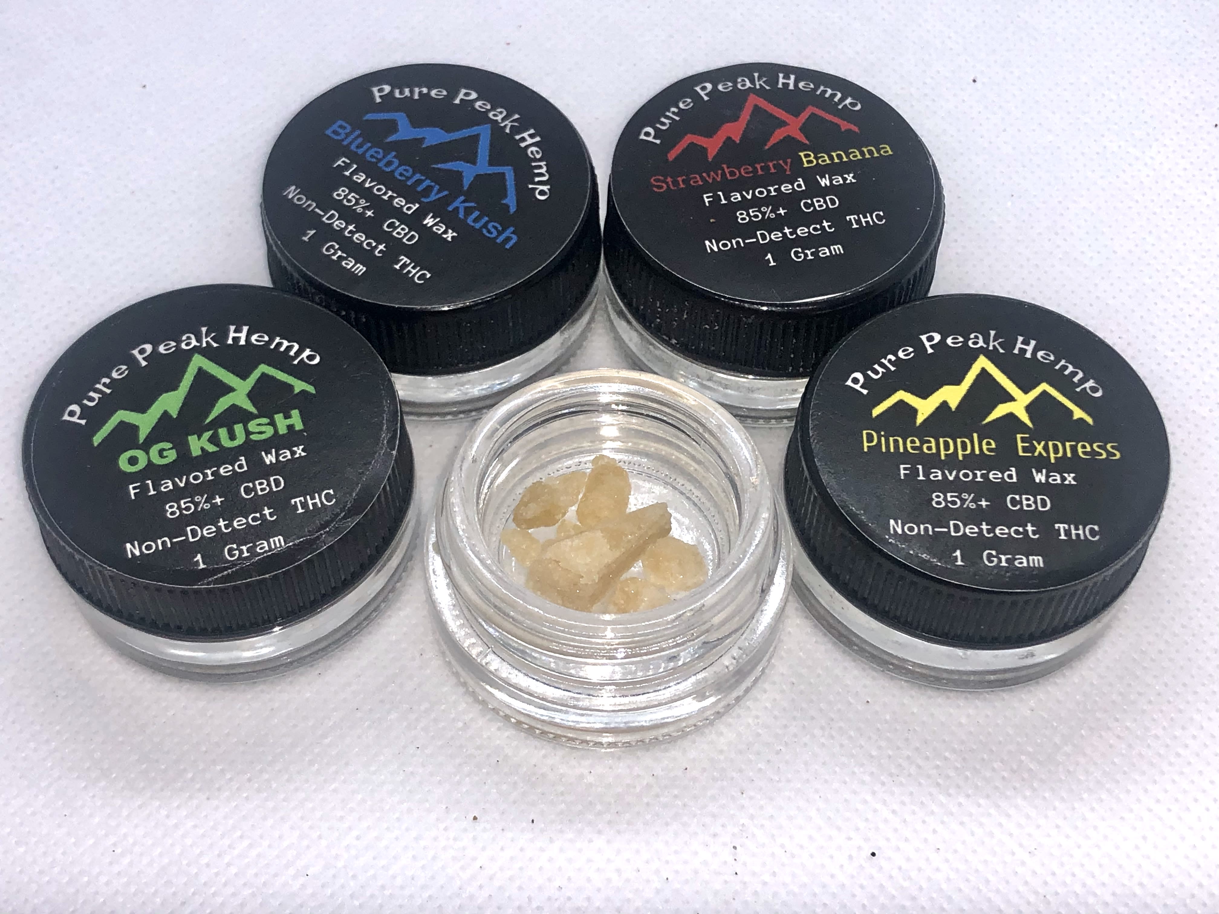 4.00 / gram CBD Dabs in Glass Jars Blog