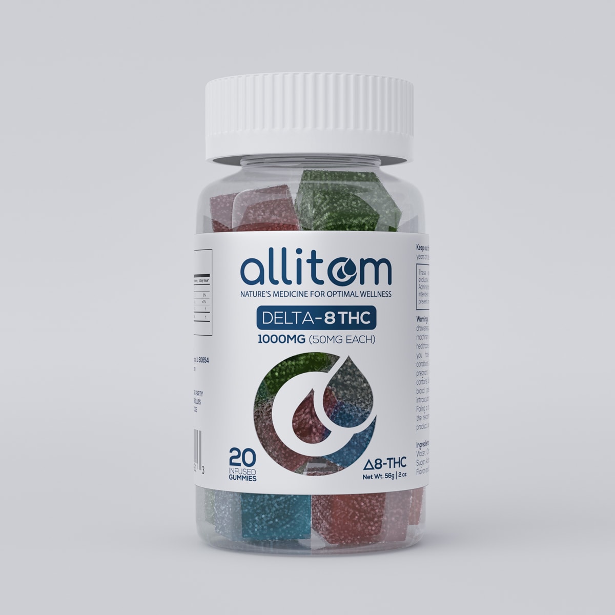 allitom Delta 8 THC Gummies (50MG) | Kush.com Blog