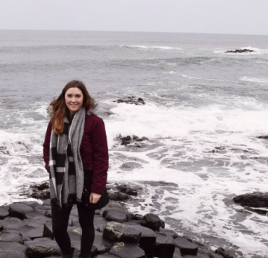 Kate at the ocean