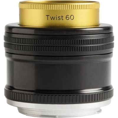 LENSBABY TWIST 60 OPTIC WITH STRAIGHT BODY FOR CANON EF