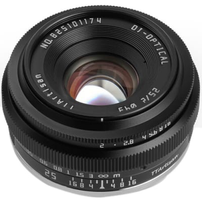 TTARTISAN 25MM F/2 LENS FOR CANON EF-M