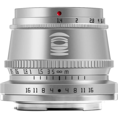 TTARTISAN 35MM F/1.4 LENS FOR MICRO FOUR THIRDS (SILVER)