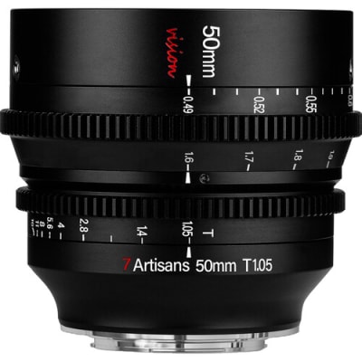 7ARTISANS PHOTOELECTRIC 50MM T1.05 VISION CINE LENS (RF MOUNT, FEET/METERS)