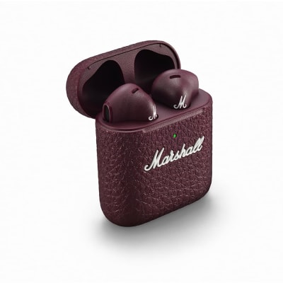 MARSHALL MINOR III TRUE WIRELESS EARBUDS (BURGUNDY)