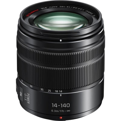 PANASONIC LUMIX G VARIO 14-140MM F/3.5-5.6 II ASPHERICAL LENS FOR MICRO FOUR THIRDS