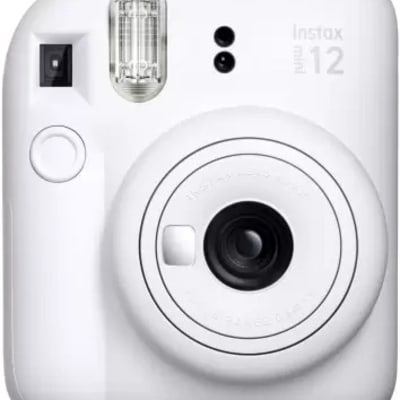 Fujifilm Instax Mini 12 Mega Pack with 40 Shots Instant Camera  (white)