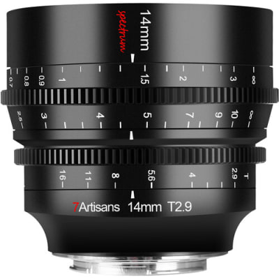 7ARTISANS PHOTOELECTRIC SPECTRUM 14MM T2.9 PRIME CINE LENS (NIKON Z)