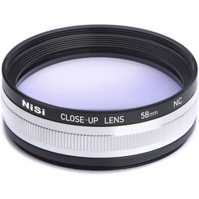 NISI 58MM CLOSE-UP NC LENS KIT WITH 49 AND 52MM STEP-UP RINGS