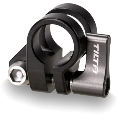 TILTA 15MM SINGLE ROD HOLDER FOR CAMERA CAGE SIDE BLACK